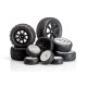 VTEC G36 Pre-Glued TC-Asphalt tires (4 pcs.) - LRP - 65041
