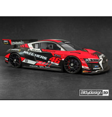 AR8-GT3 LWB 1/8 GT clear body 360mm wheelbase -BITTYDESIGN-BDGT8-R8LW