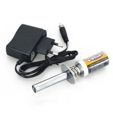 glow starter w/ 1800mah battery & charger - RC PARTS - RC11105