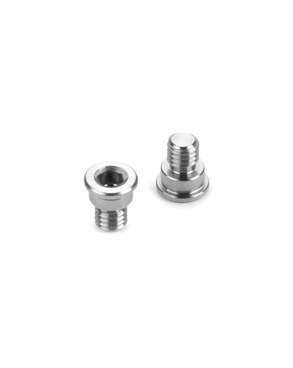 X4 Vis Top Deck M3x5.5 - Titane - XRAY - 301158-T