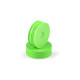 Jantes TT 1/10 avant étroite 2WD - Vert (2) - HUDY - 803220-G