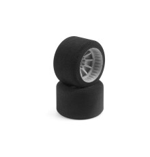 Pneus mousses 1/10 Formule 1 Avant (2) - HUDY - 803073
