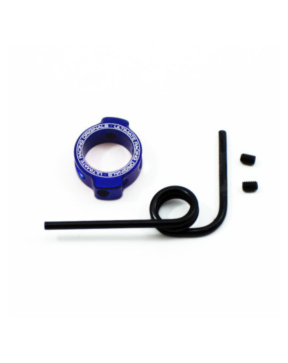 Fixation d'échappement avec anneau - Bleu - ULTIMATE - UR1761-A