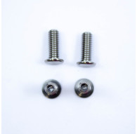 ULTIMATE M4x12 DOWNSTOP TITANIUM SCREWS (4 pcs.) - ULTIMATE - UR1909