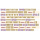 Kit Vis Acier Nitride Doré XB8 2025 (161) - T-WORKS - GSS-XB8'25