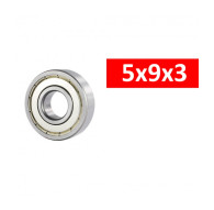 5x9x3mm HS METAL SHIELDED BEARING SET (2pcs) - UR7830-2 - ULTIMATE