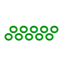 Rondelles 3x6x0.5mm - Vert (10pcs) - ULTIMATE - UR1504-GR