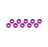 ALUMINUM SHIM (3x6x2mm) PINK (10pcs) - UR1506-PK - ULTIMATE