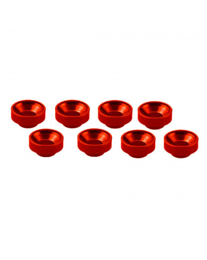 Rondelles de servos M3 - Rouge (8pcs) - ULTIMATE - UR1507-R Rondelles de servos M3 - Rouge (8pcs) - ULTIMATE - UR1507-R
