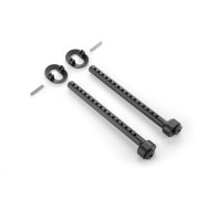 COMPOSITE FRONT ECCENTRIC 6MM BODY MOUNT SET +2MM HEIGHT - 301328 - X