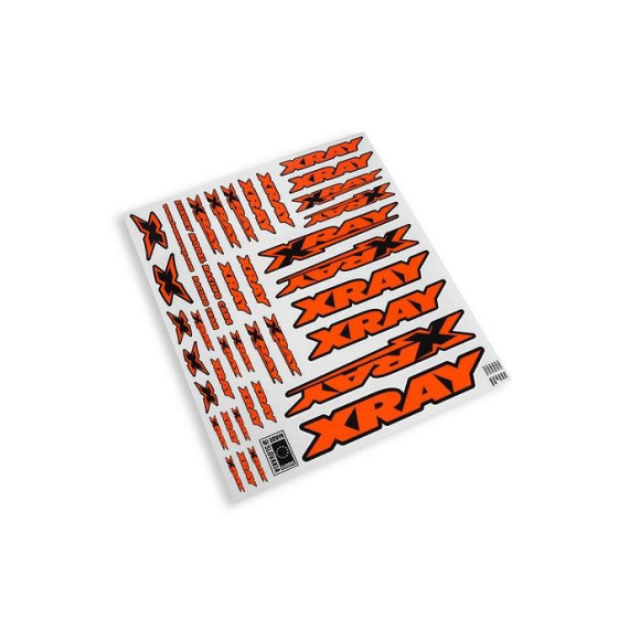 Xray Sticker For Body - Neon Orange - XRAY - 397316