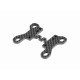 X4F CARBON REAR UPPER CLAMP - REINFORCED - XRAY - 301553