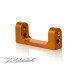 T3 ALU LOWER REAR SUSPENSION 1-PIECE HOLDER - ORANGE - 302048-O - XRA