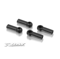 COMPOSITE BALL JOINT 4.9MM - CLOSED WITH HOLE (4) - 302665 - XRAY