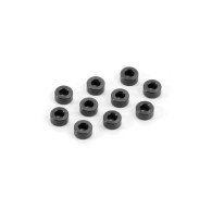 ALU SHIM 3x6x3.0MM - BLACK (10) - 303125-K - XRAY