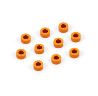 ALU SHIM 3x6x3.0MM - ORANGE (10) - 303125-O - XRAY