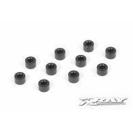 ALU SHIM 3x6x4.0MM - BLACK (10) - 303127-K - XRAY