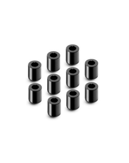 ALU SHIM 3x6x7.0MM - BLACK (10) - XRAY - 303139-K