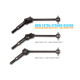 ECS ES (EXTRA STRONG) DRIVE SHAFT 52MM - HUDY SPRING STEEL™ - SET - 3