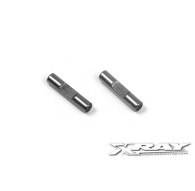 ECS DRIVE SHAFT PIN 2 x 9 WITH FLAT SPOT (2) - 305394 - XRAY