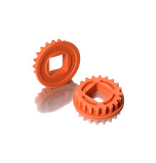 FIXED PULLEY FOR LAYSHAFT WITH BEARINGS 20T - GRAPHITE (2) - 305578-O