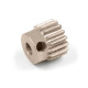 ALU PINION GEAR - HARD COATED 16T / 48 - SHORT -305716-XRAY