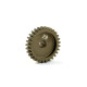 NARROW ALU PINION GEAR - HARD COATED 29T / 48 - 305929 - XRAY