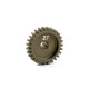 NARROW ALU PINION GEAR - HARD COATED 27T / 48 - 305927 - XRAY