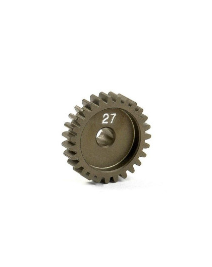 NARROW ALU PINION GEAR - HARD COATED 27T / 48 - 305927 - XRAY