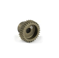 NARROW ALU PINION GEAR - HARD COATED 30T / 64 - 305980 - XRAY