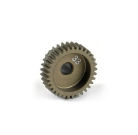 NARROW ALU PINION GEAR - HARD COATED 33T / 64 - 305983 - XRAY
