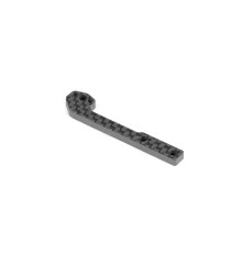 X4F CARBON BATTERY HOLDER - FRONT - SHORT - XRAY - 306172