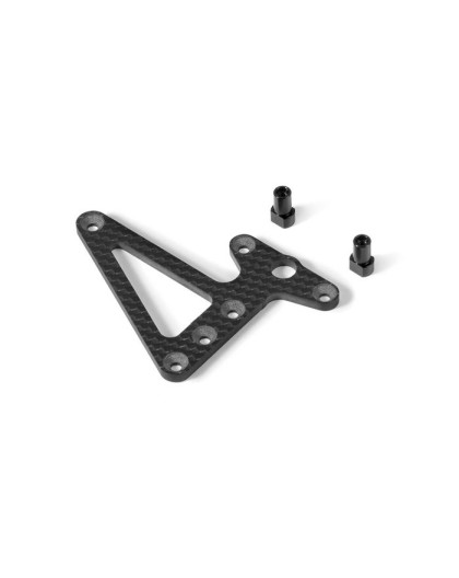 Support supérieur servo flottant carbone - XRAY - 306232
