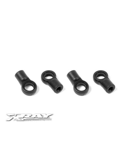 SHOCK BALL JOINT - LONG (4) - 308315 - XRAY SHOCK BALL JOINT - LONG (4) - 308315 - XRAY