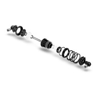 XLP ALU SHOCK ABSORBER-SET - BLACK (2) - XRAY - 308309-K