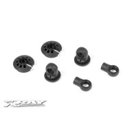 T4 COMPOSITE SHOCK PARTS - 308333 - XRAY