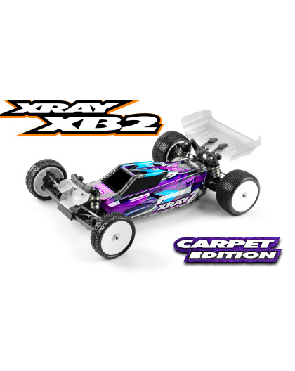Kit XRAY XB2 TT 1/10 4x2 Carpet 2025 - XRAY - 320018