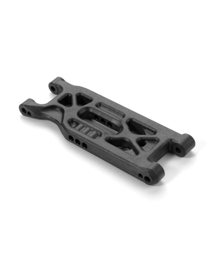 COMPOSITE SUSPENSION ARM FRONT LOWER - GRAPHITE - 322110-G - XRAY
