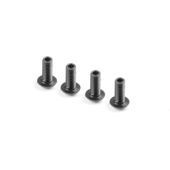 HEX SCREW SH M4x10 WITH HEX FROM BOTTOM  (4) - XRAY - 902409