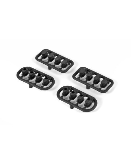 Inserts cales de suspension (2+2) - XRAY - 332317