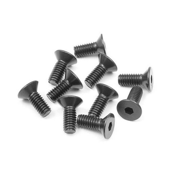 HEX SCREW SFH M4x10  (10) - 903410 - XRAY