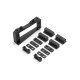 COMPOSITE STEERING SERVO HOLDER - SET - V2 - 336120 - XRAY