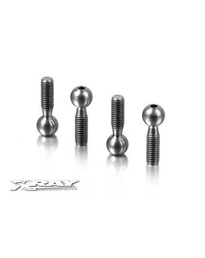 Rotule titane 8.4mm (4) - XRAY - 337255 Rotule titane 8.4mm (4) - XRAY - 337255