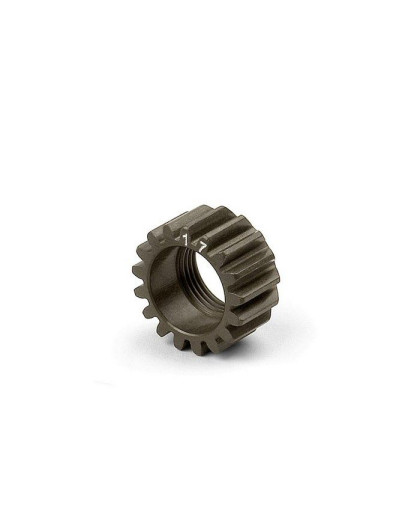 XCA ALU 7075 T6 HARDCOATED PINION GEAR - 17T (1ST) - 338517 - XRAY