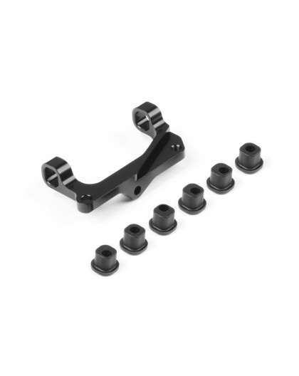 ALU UPPER ARM HOLDER RIGHT - SWISS 7075 T6 - SET - XRAY - 342034