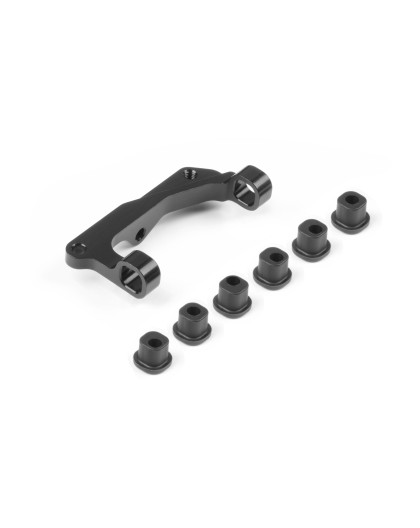 ALU UPPER ARM HOLDER LEFT - SWISS 7075 T6 - SET - XRAY - 342044