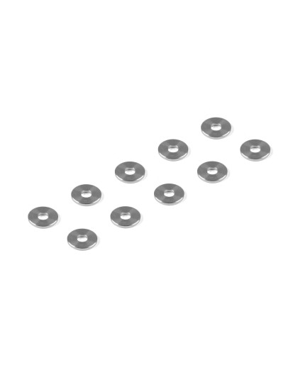 Rondelles alu 3x8.8x1mm (10) - XRAY - 342360
