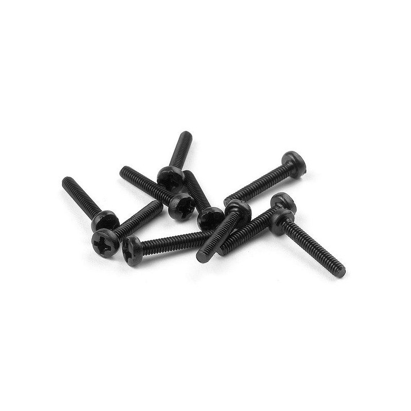 SCREW PHILLIPS M2x12  (10) - 907212 - XRAY