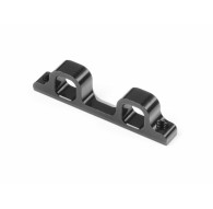 ALU REAR LOWER SUSPENSION HOLDER RF BLACK ( -1mm ) - XRAY - 343714