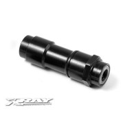 FRONT ONE-WAY AXLE - BLACK COATED - 345011 - XRAY